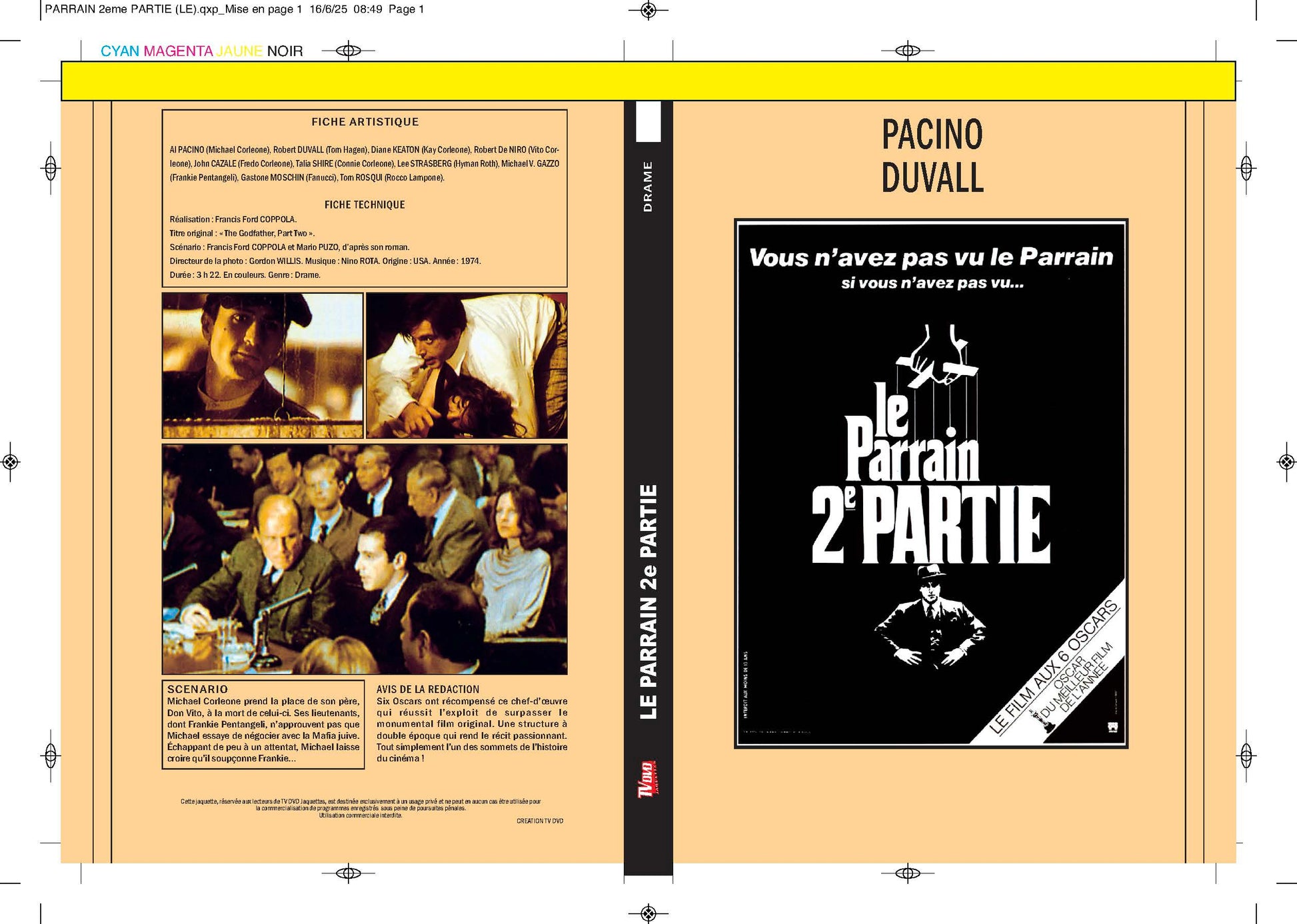 LE PARRAIN 2e PARTIE