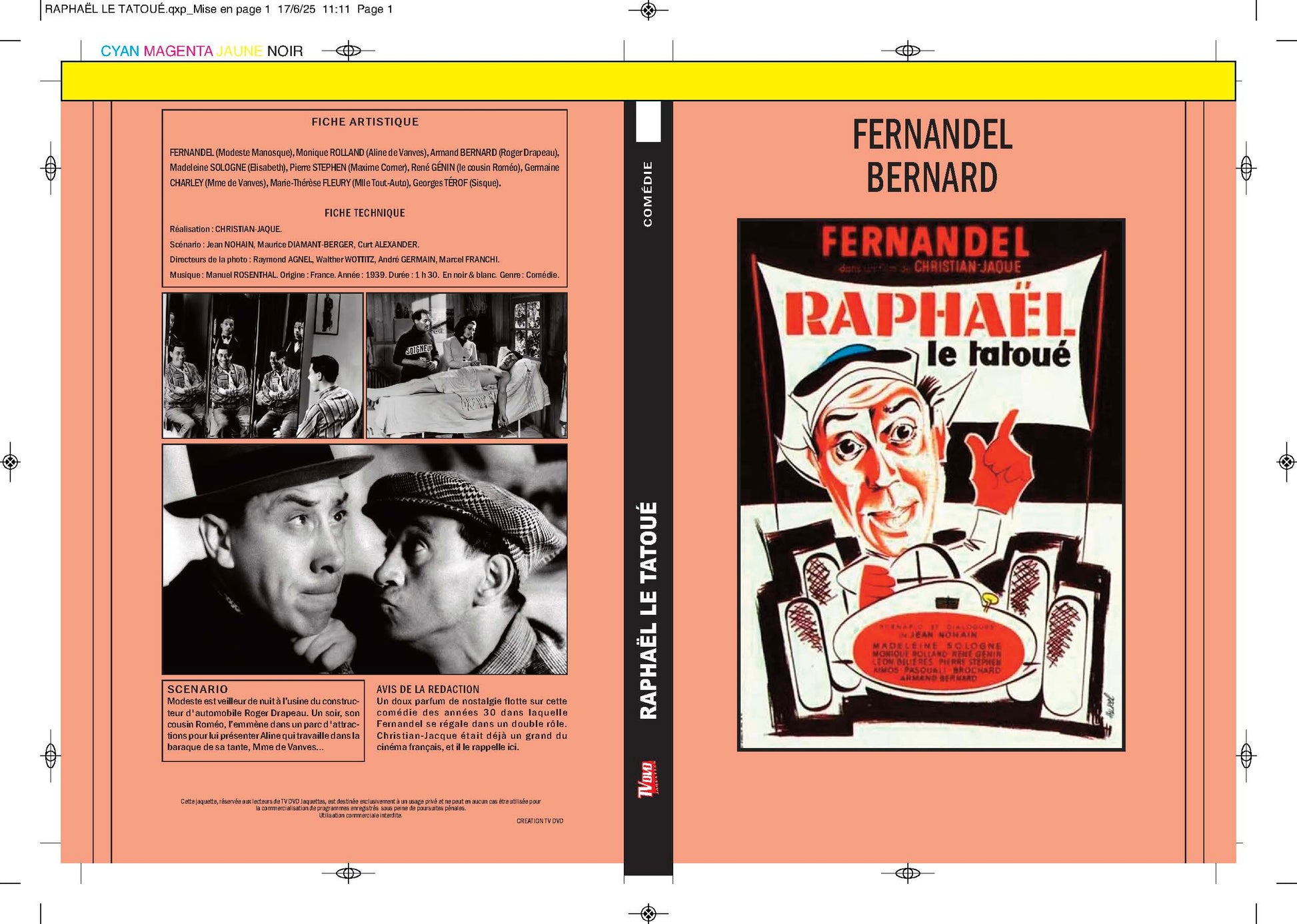 RAPHAËL LE TATOUÉ