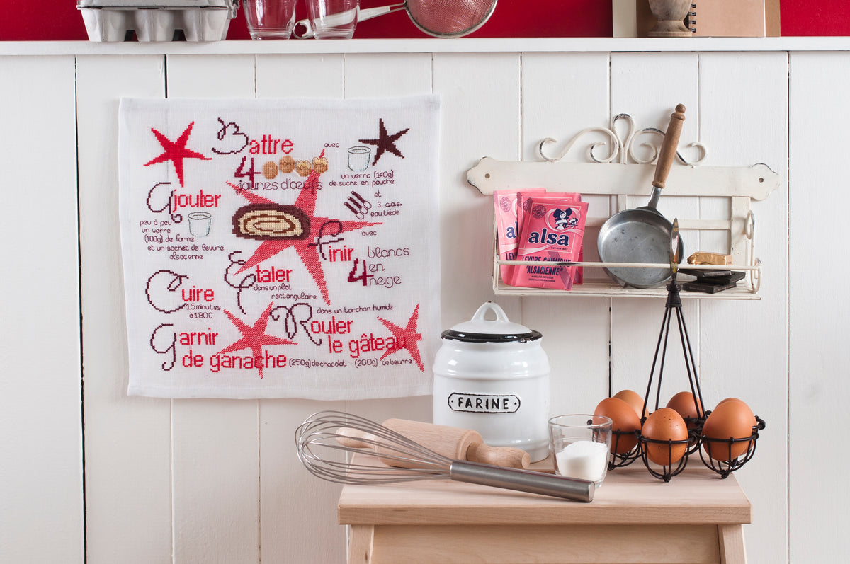 Mook point de croix : 20 grilles de Noël — décoration, table de fête, couronnes et petits cadeaux brodés pour un Noël douillet, gourmand et scintillant.