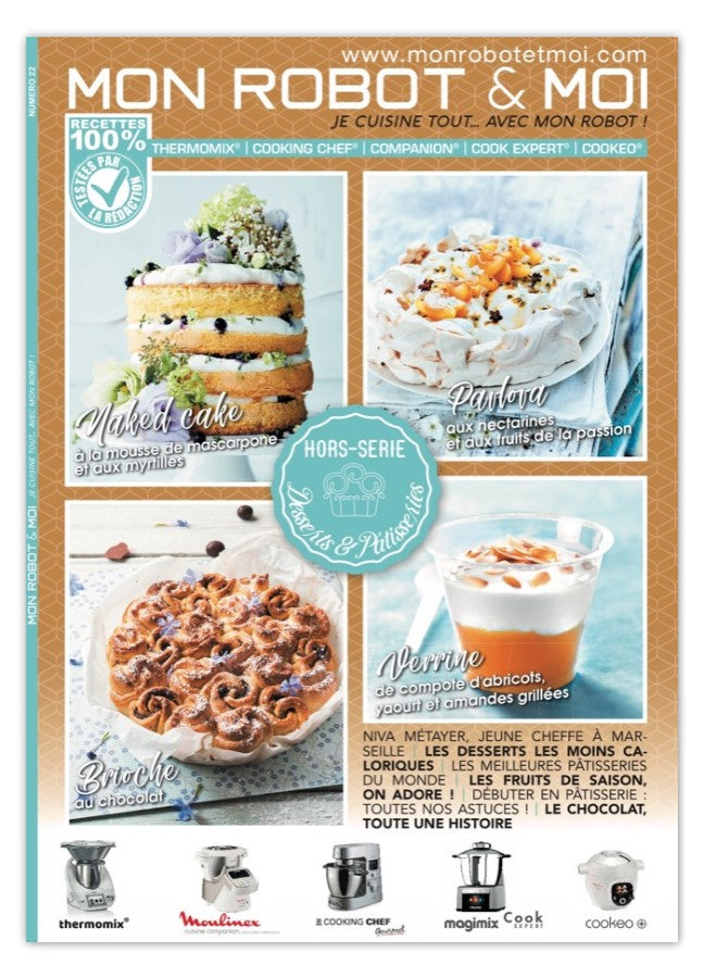 40 recettes d'été pour robot culinaire : gaspachos, pique-nique, barbecue, cuisine grecque et desserts glacés. Thermomix, Companion, Cook Expert, Cookeo.