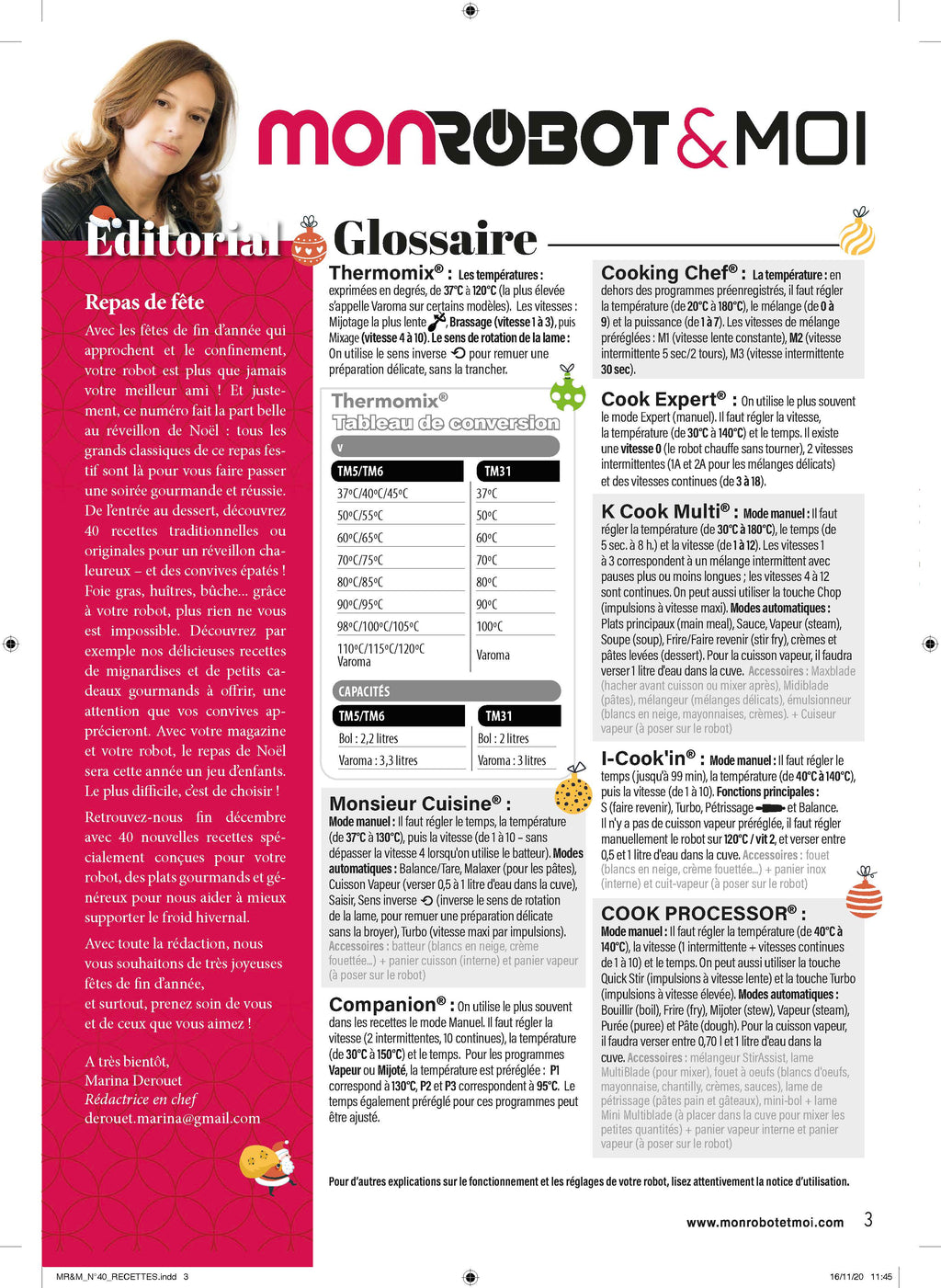 40 recettes de Noël pour votre robot culinaire : foie gras, huîtres, bûche et mignardises. Thermomix, Companion, Monsieur Cuisine et plus.