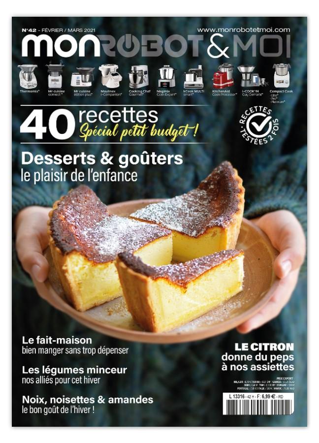 40 recettes équilibrées et bon marché : entrées, plats du monde et desserts. Pour Thermomix, Companion, Cooking Chef et 6 autres robots cuiseurs.