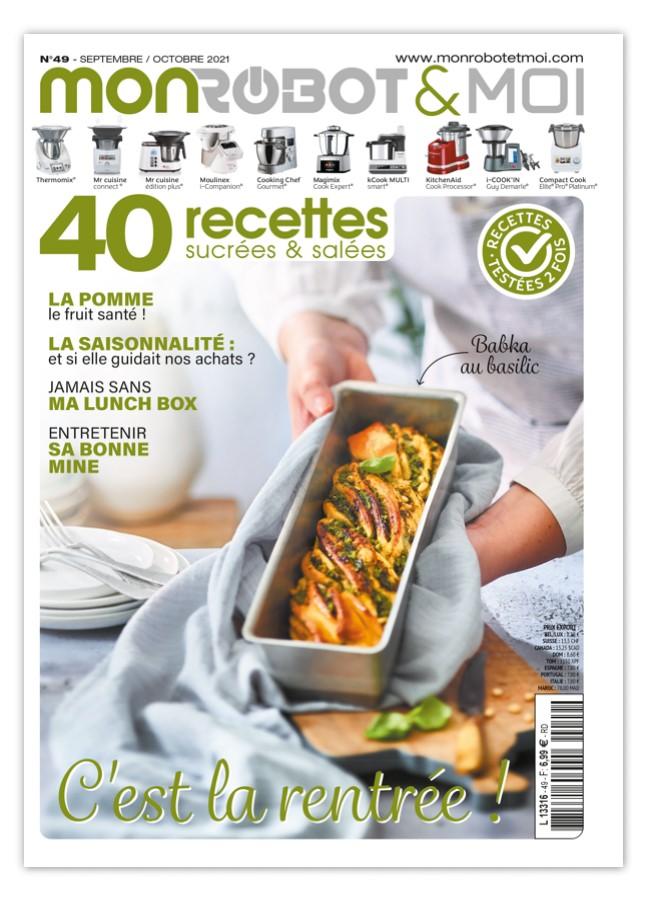 Rentrée gourmande : verrines, lunch box, riz, pommes et légumes de saison. Recettes pour Thermomix, Companion, Cooking Chef et 6 autres robots.