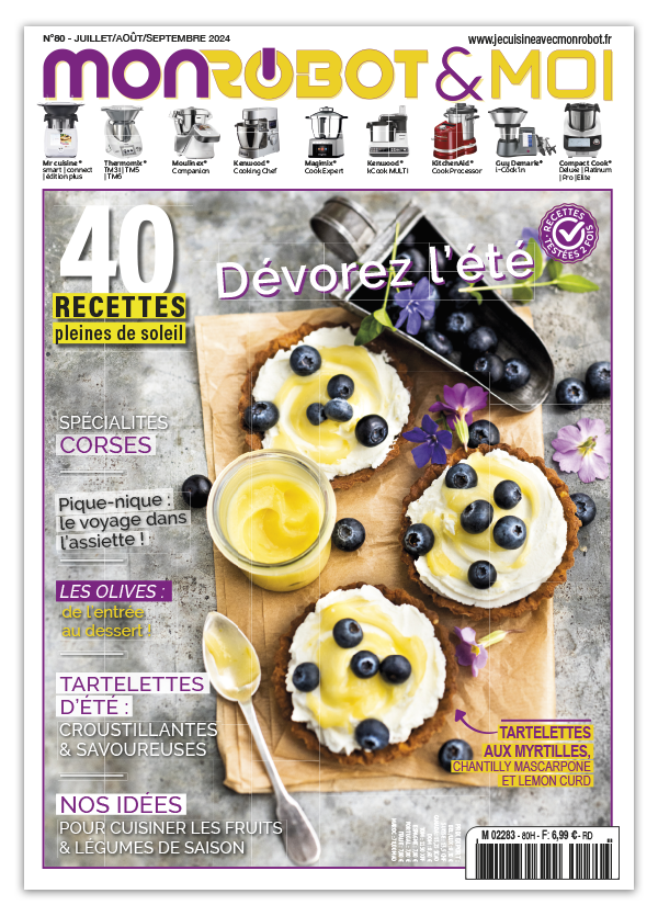 40 recettes estivales inspirées de la Corse pour Companion, Cook Expert, Monsieur Cuisine, Thermomix et plus. Entrées, plats méditerranéens et desserts.