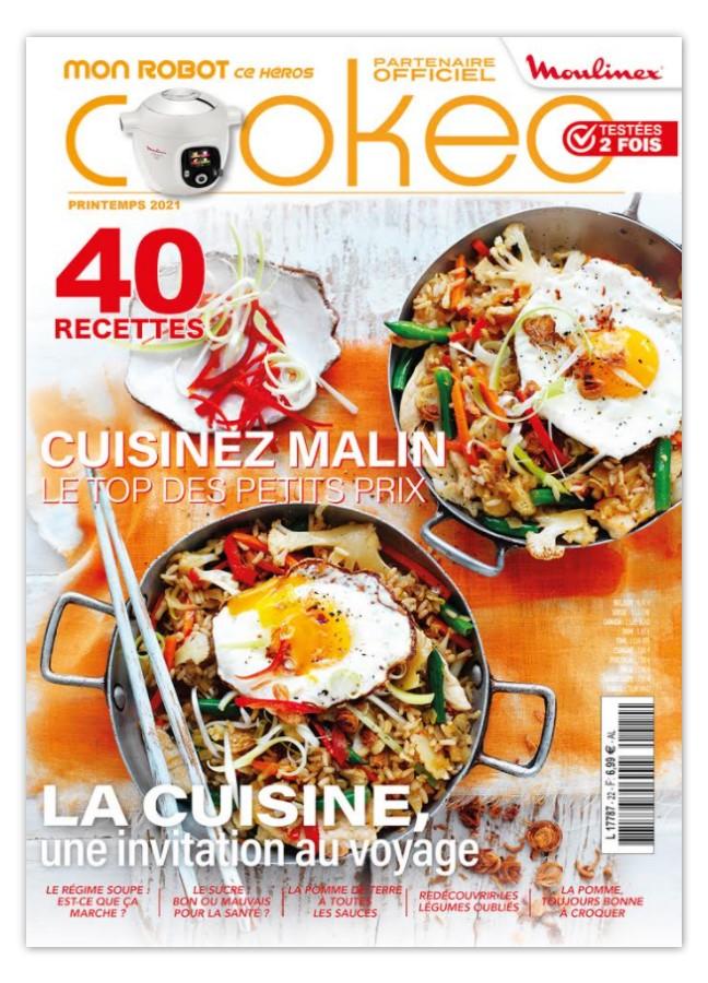 Découvrez le numéro 23 de Mon Robot ce Héros : 40 recettes de plats complets et équilibrés à petits prix — veloutés, mijotés, légumineuses, pommes de terre et yaourts maison au Cookeo !
