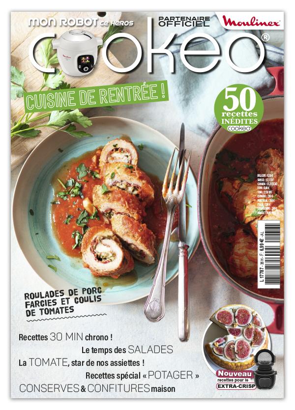 Découvrez le numéro 36 de Mon Robot ce Héros : salades d’été, tomates, recettes rapides, potager, conserves, confitures et Extra Crisp. 50 recettes de rentrée avec votre Cookeo !