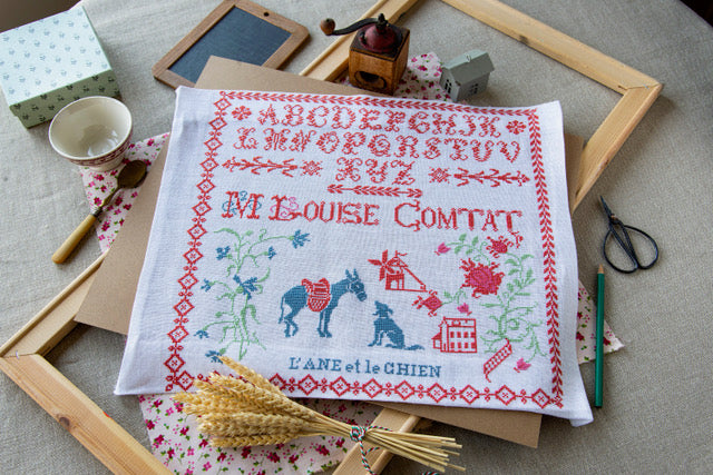 Marquoirs, samplers & belles lettres au point de croix