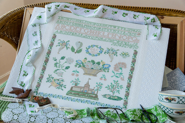 Marquoirs, samplers & belles lettres au point de croix