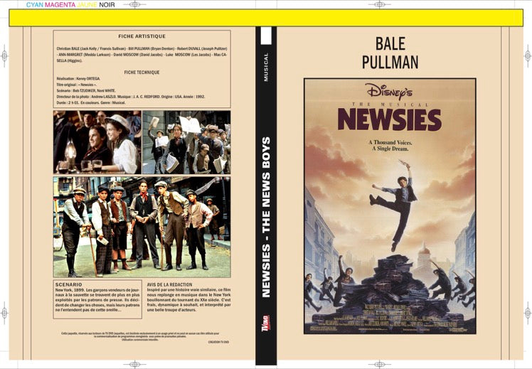 NEWSIES - THE NEWS BOYS