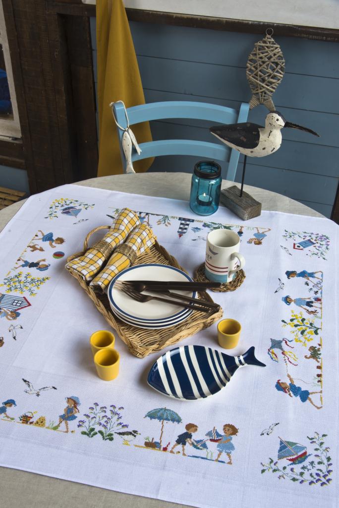 Nappe encadrée Été