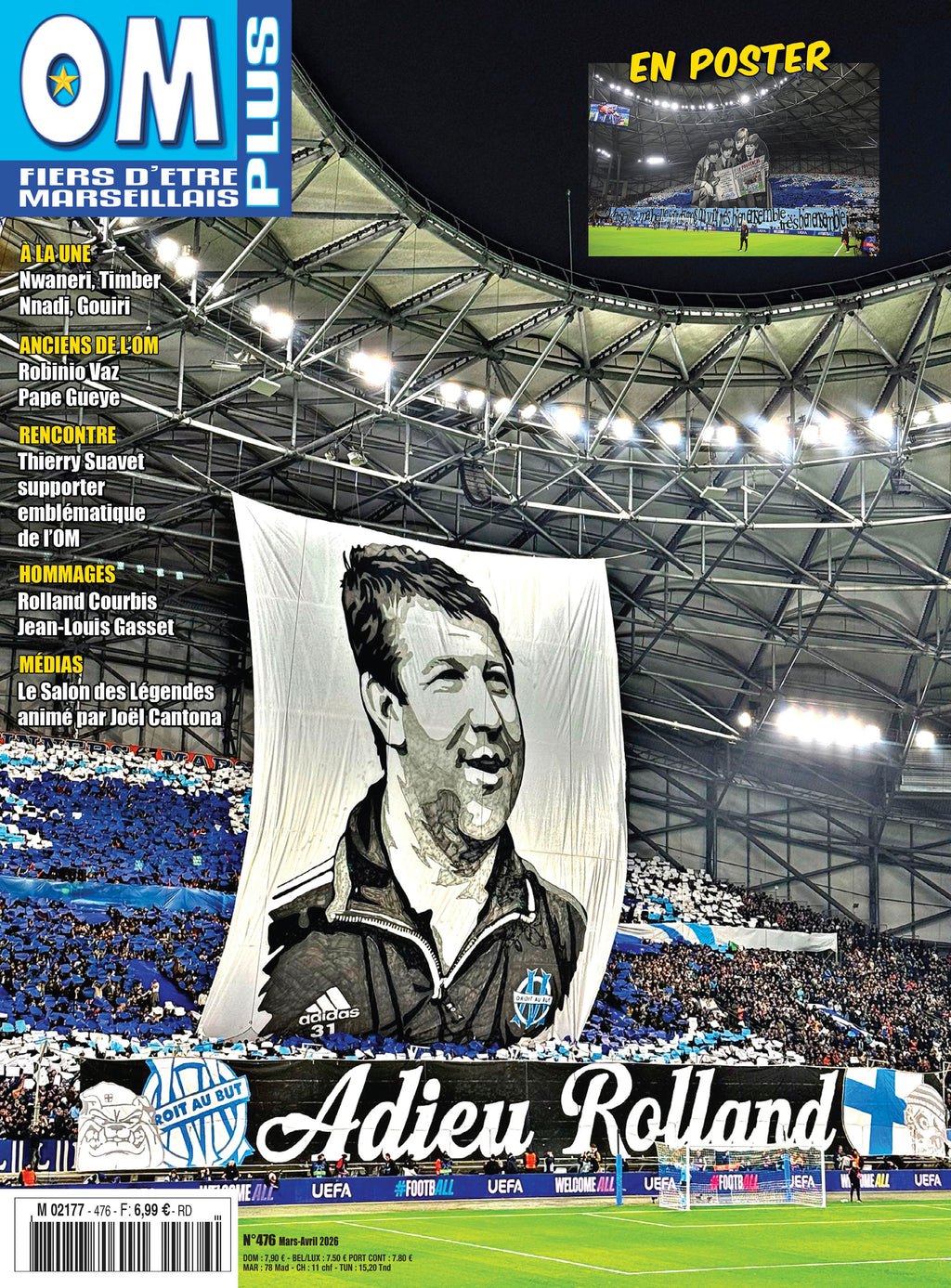 OM Plus N°476 : analyse de l'ère Longoria, instabilité structurelle, recrutements et avenir du club. Le magazine de référence des supporters marseillais.