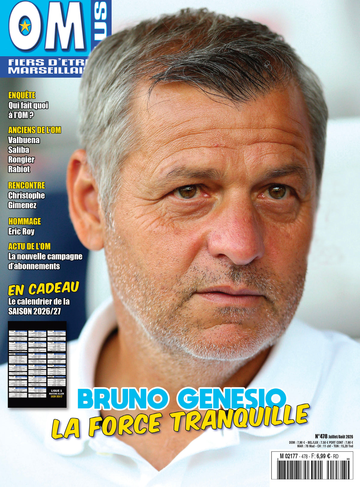 OM Plus N°478 : mercato, analyse tactique et actualité de l’Olympique de Marseille. Le magazine de référence des supporters marseillais.