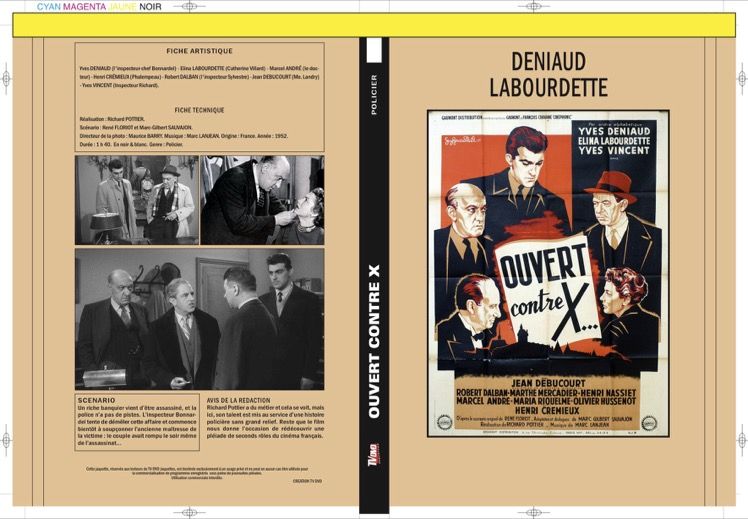 OUVERT CONTRE X