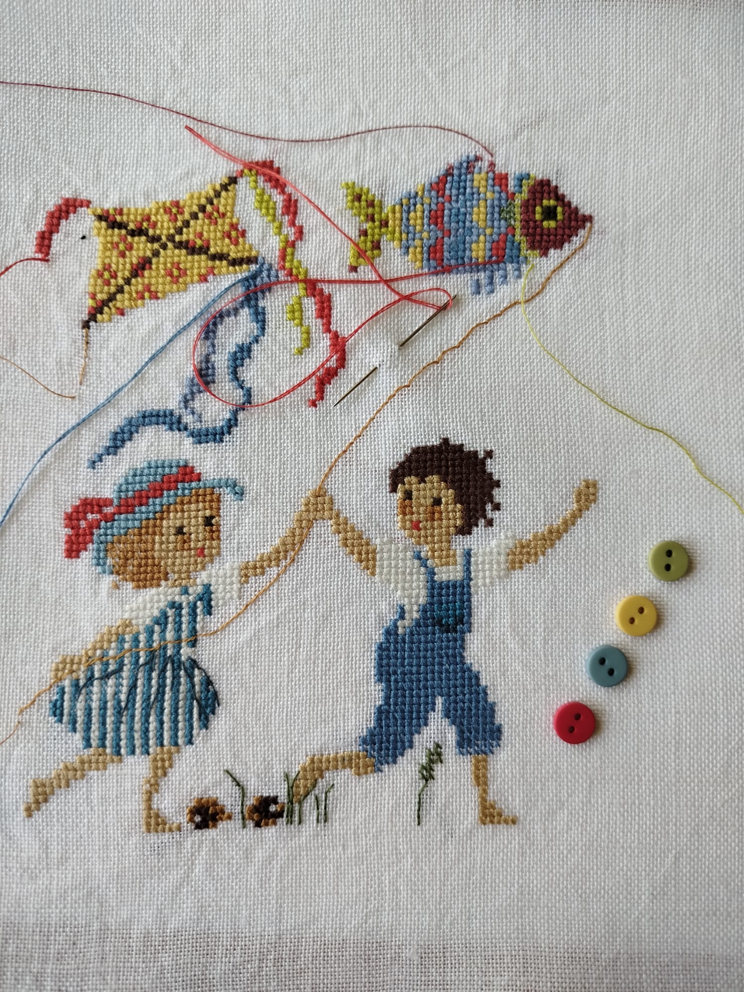 ABC enfants cerf volant à la mer