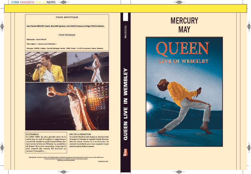 QUEEN LIVE IN WEMBLEY