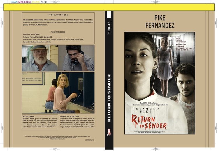RETURN TO SENDER (2015) - BLIND DATE