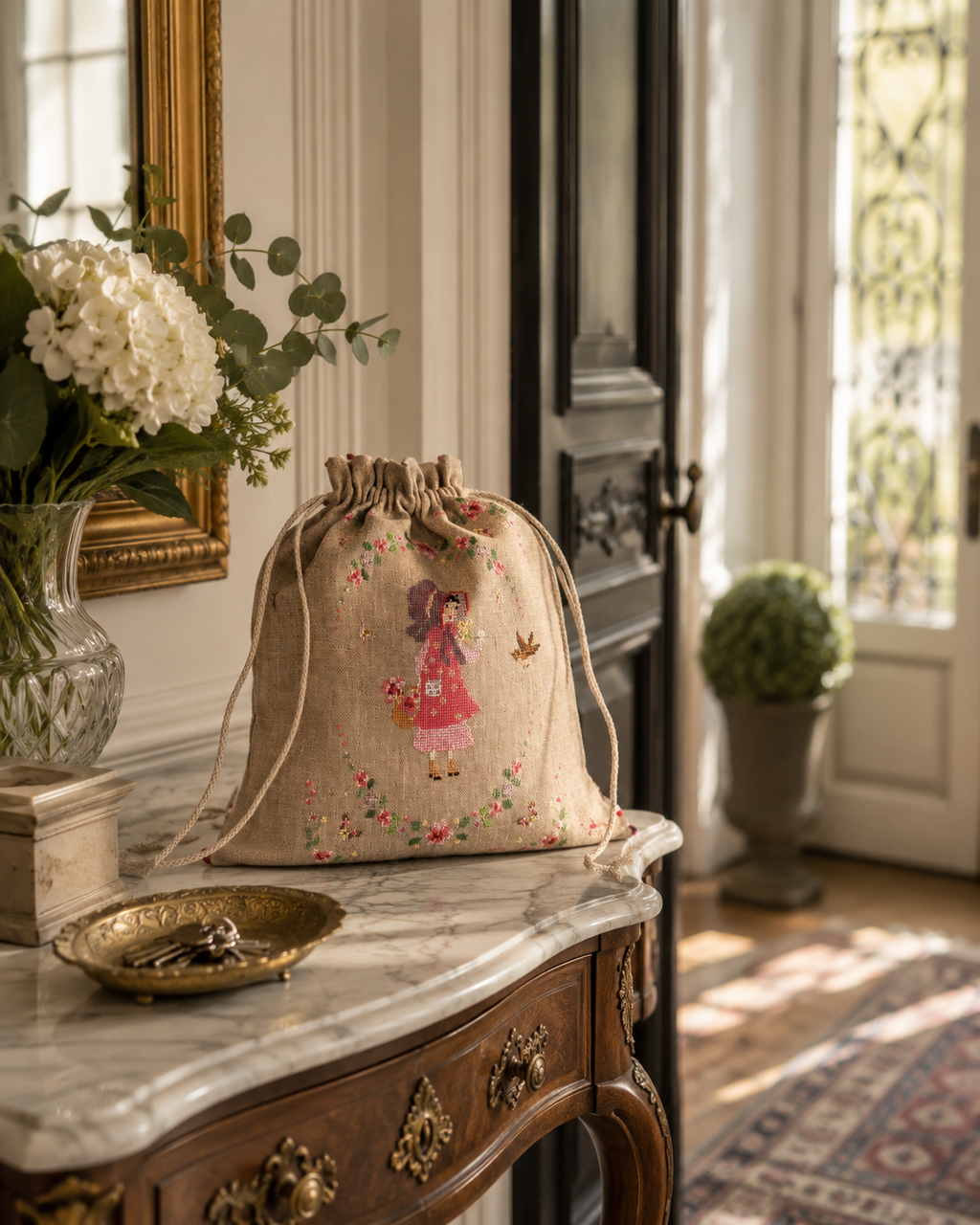 Découvrez Rose, la petite fille au chapeau, un mook de broderie point de croix signé César Editions. Silhouettes délicates, scènes poétiques et grilles intemporelles pour brodeuses.