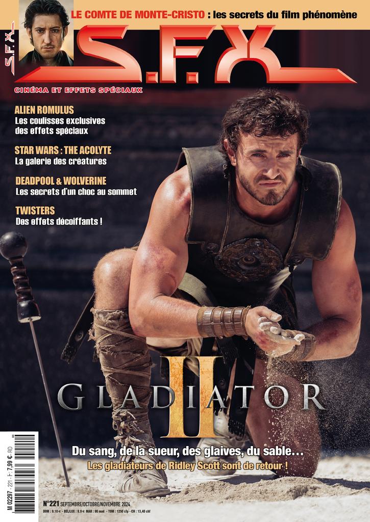 S.F.X. N°221 : Hollywood, la fin du blockbuster original, reboots et franchises face à la crise de créativité. Magazine effets spéciaux. 7,99 €.