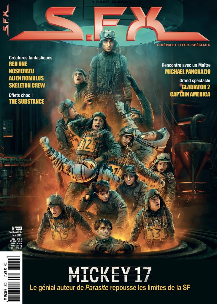 S.F.X. N°223 : Amazon rachète James Bond, enjeux pour la saga, actualité VFX et cinéma fantastique. Magazine effets spéciaux. 7,99 €.