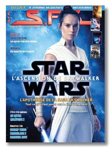 Numéro 202 de SFX : le choc Star Wars de 1977, George Lucas et l'invention du blockbuster moderne, effets spéciaux et révolution cinématographique.