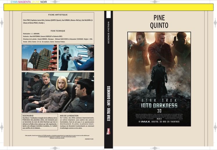 STAR TREK INTO DARKNESS - INTO DARKNESS