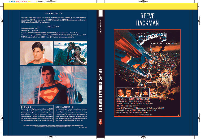 SUPERMAN II L'AVENTURE CONTINUE