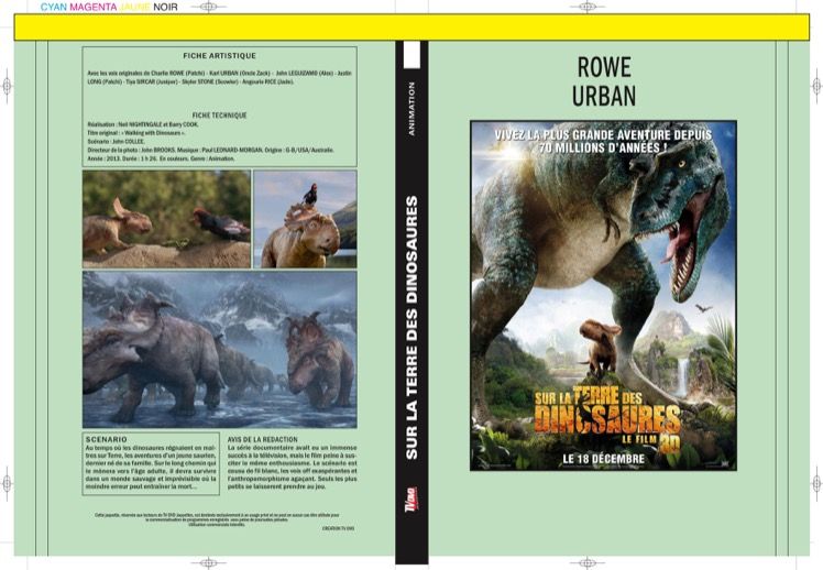 SUR LA TERRE DES DINOSAURES