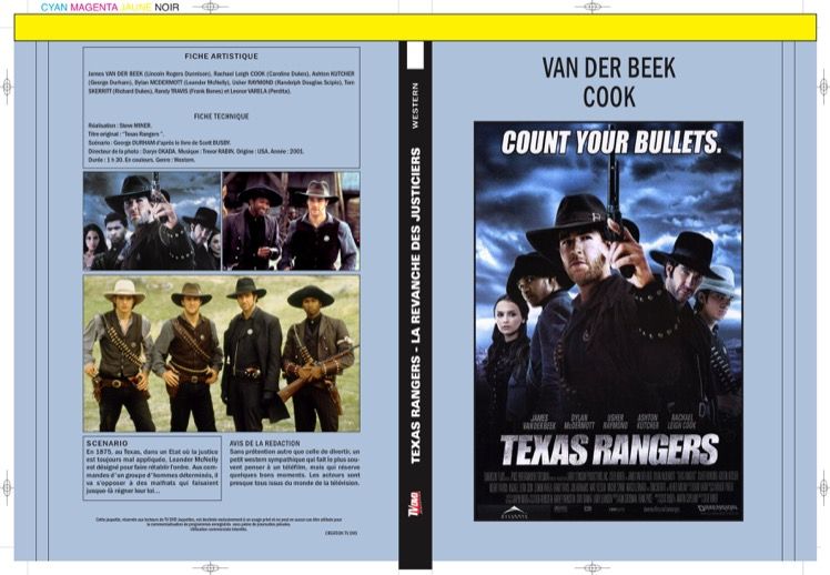 TEXAS RANGERS - LA REVANCHE DES JUSTICIERS