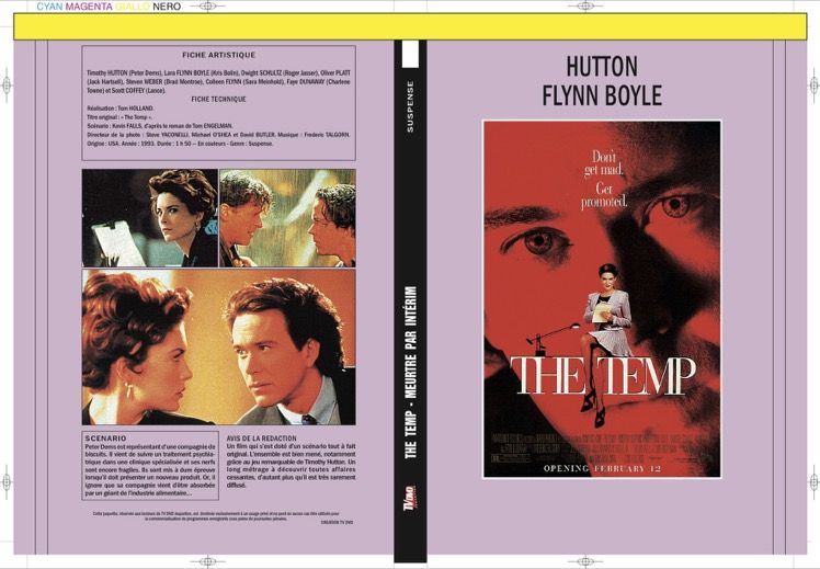 THE TEMP - MEURTRE PAR INTÉRIM (1993)