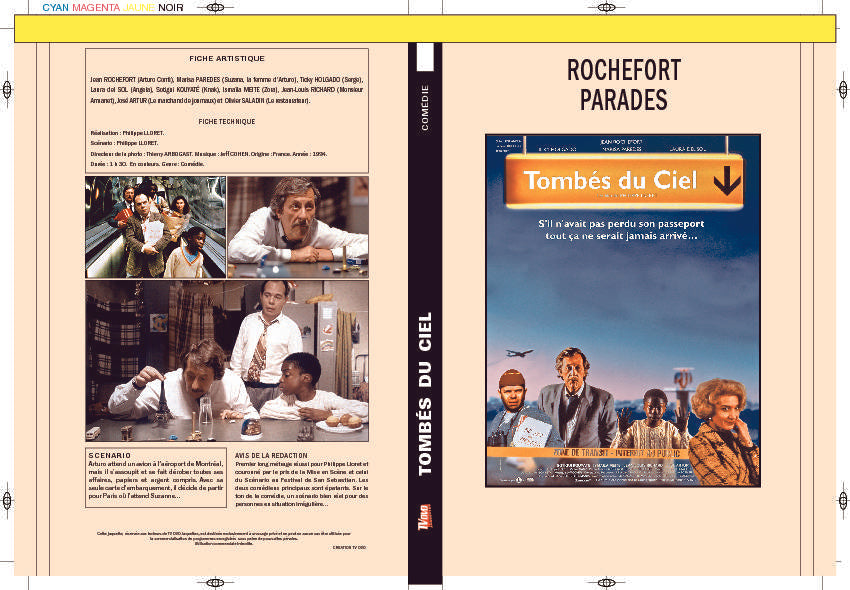 TOMBES DU CIEL