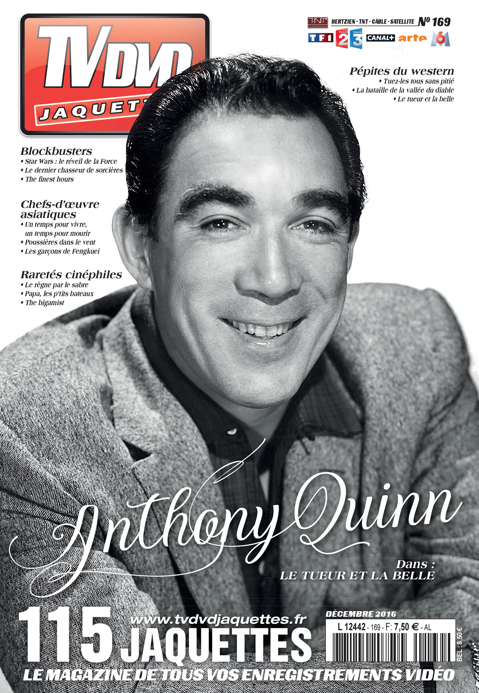 Découvrez TV DVD Jaquette N°169 : sélection exclusive de jaquettes pour films, classiques et raretés. Personnalisez votre vidéothèque avec style.