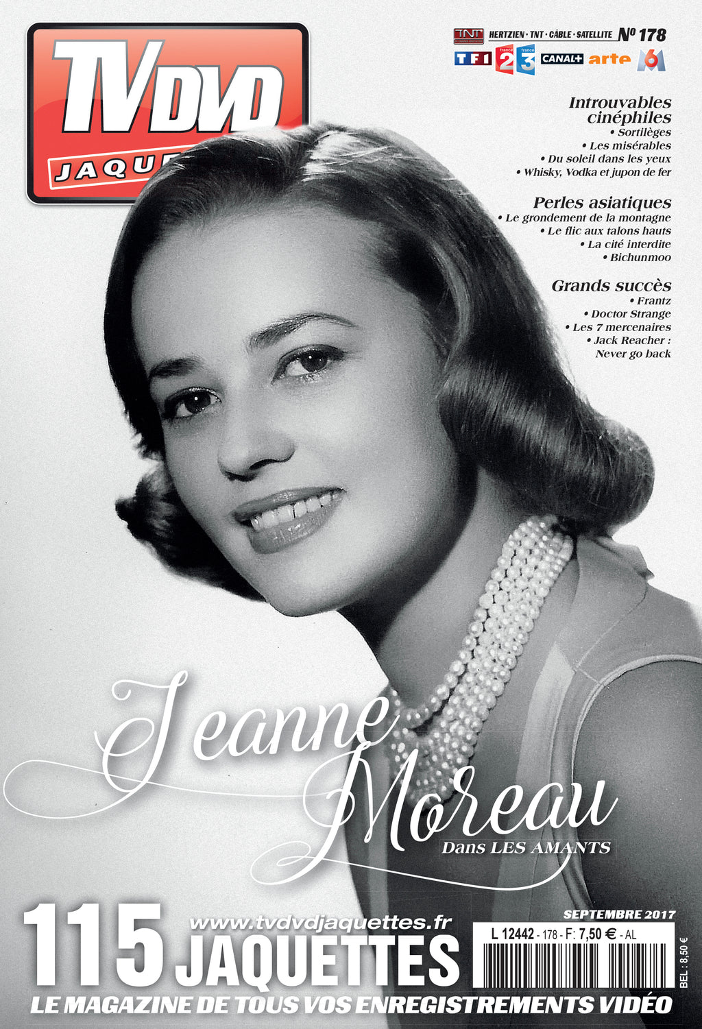 Découvrez TV DVD Jaquettes N°178 : sélection exclusive de jaquettes pour votre vidéothèque. Films récents, classiques et raretés à imprimer.