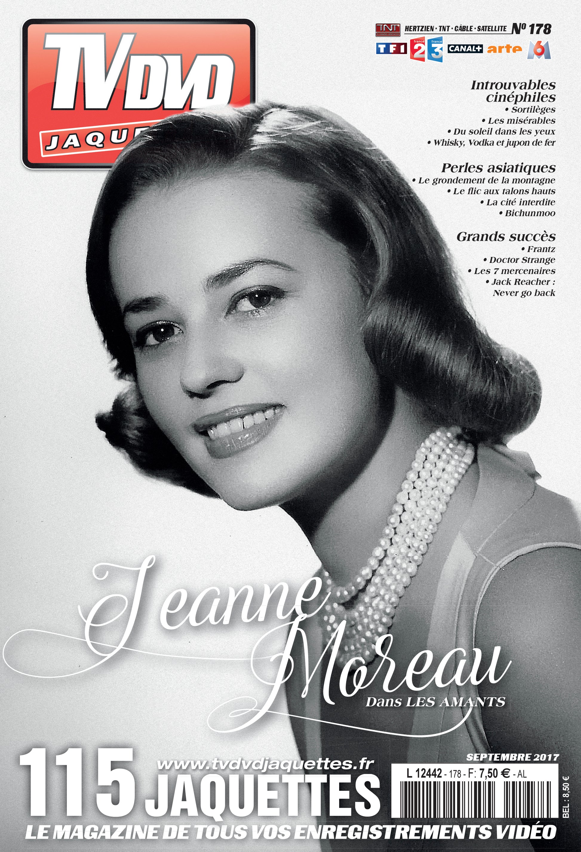 Découvrez TV DVD Jaquettes N°178 : sélection exclusive de jaquettes pour votre vidéothèque. Films récents, classiques et raretés à imprimer.