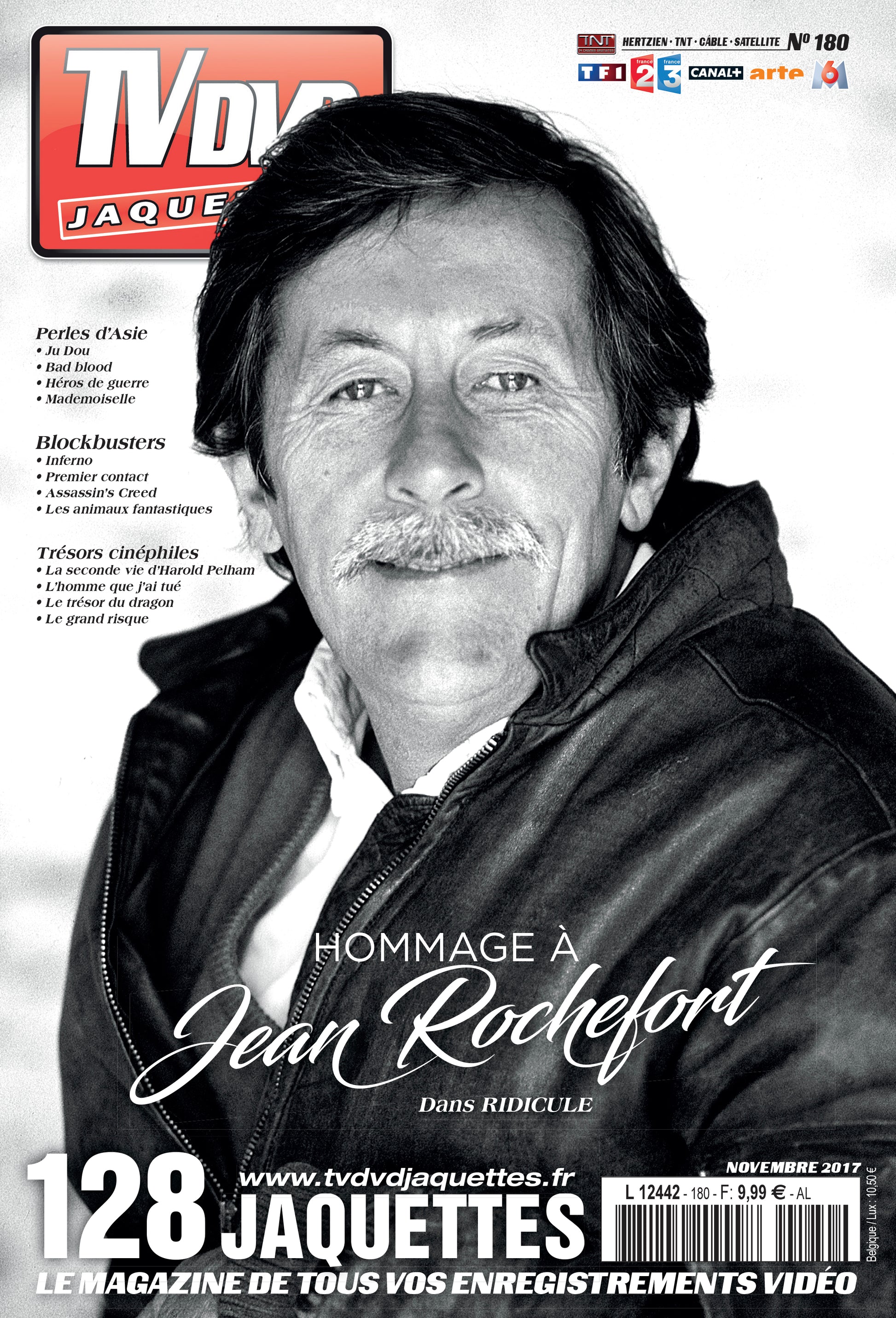 Découvrez TV DVD Jaquettes N°180 : sélection exclusive de jaquettes pour votre vidéothèque. Films récents, classiques et raretés à imprimer.