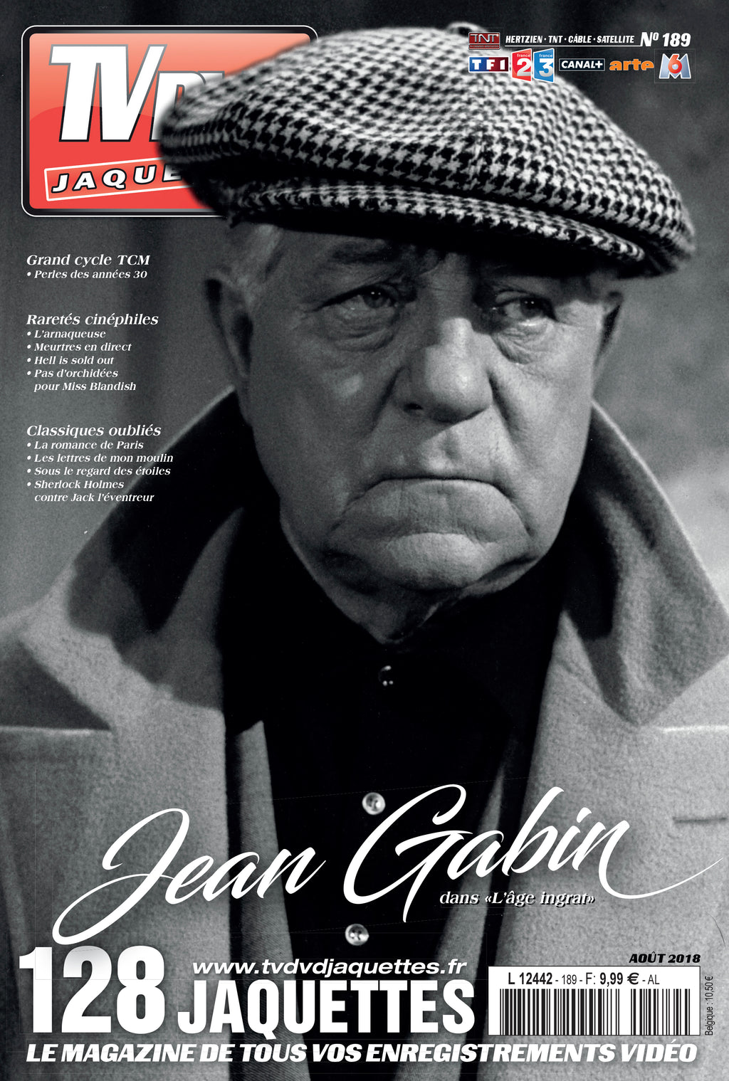 Découvrez TV DVD Jaquettes N°189 : sélection exclusive de jaquettes pour votre vidéothèque. Films récents, classiques et raretés à imprimer.