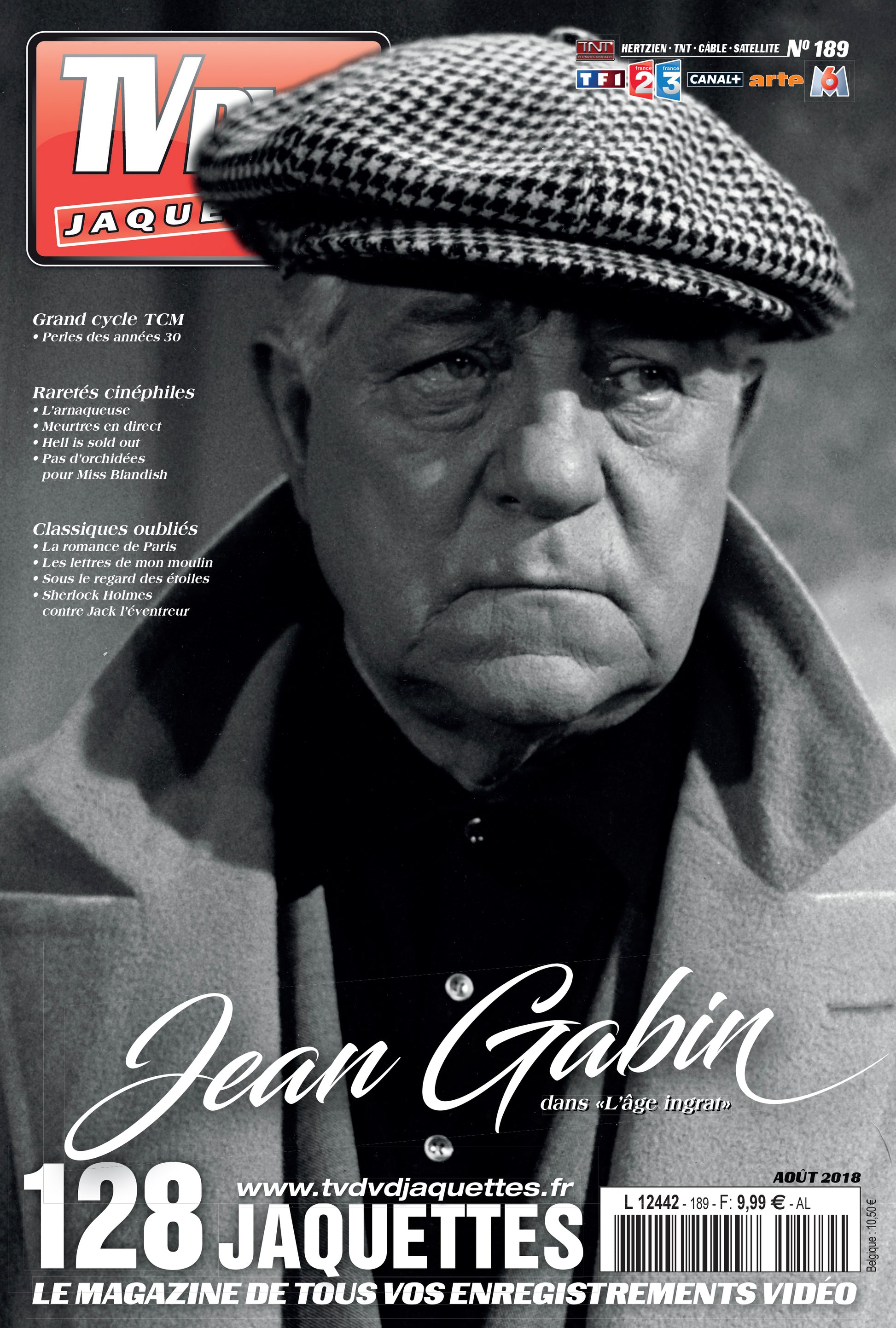 Découvrez TV DVD Jaquettes N°189 : sélection exclusive de jaquettes pour votre vidéothèque. Films récents, classiques et raretés à imprimer.