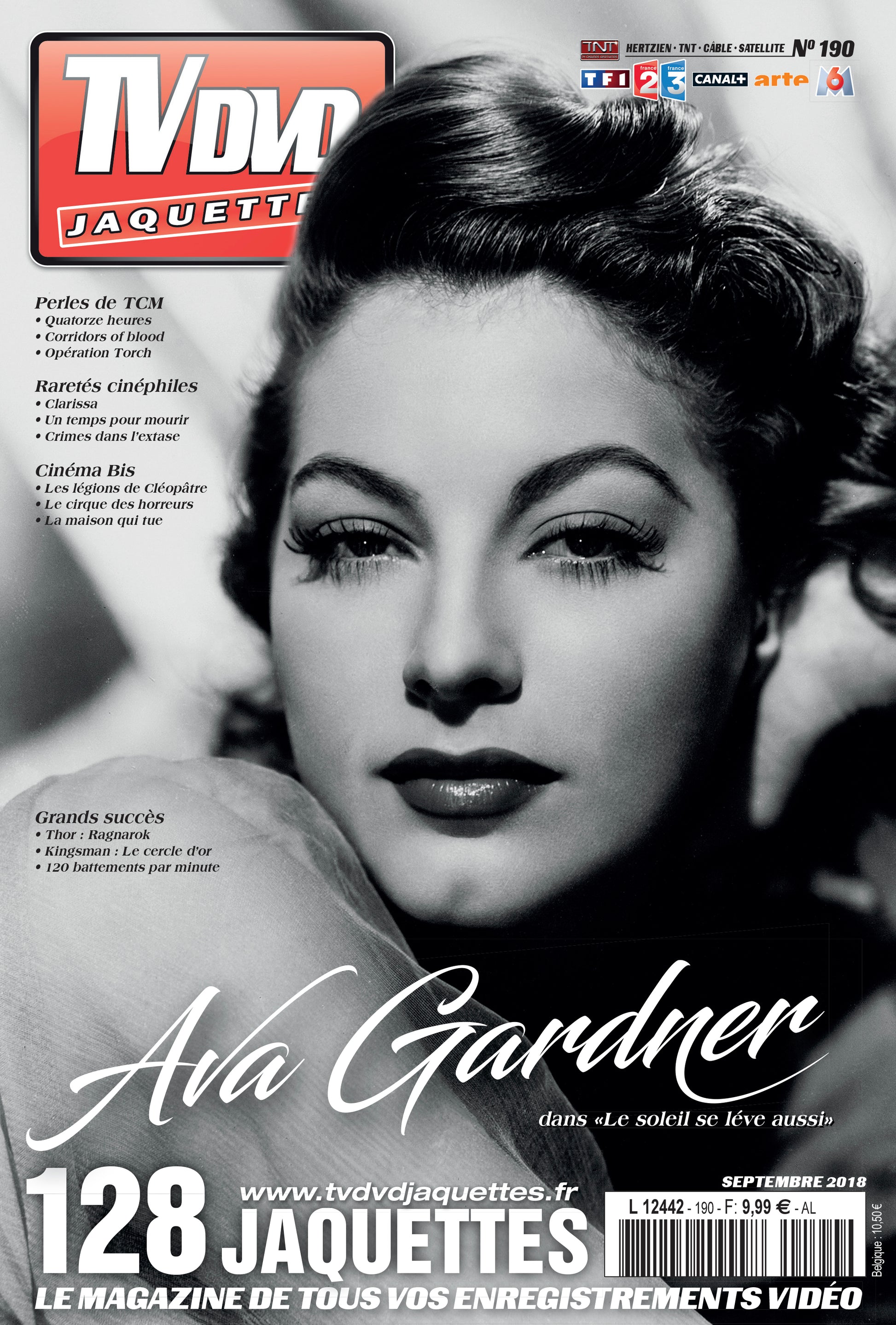 Découvrez TV DVD Jaquettes N°190 : sélection exclusive de jaquettes pour votre vidéothèque. Films récents, classiques et raretés à imprimer.
