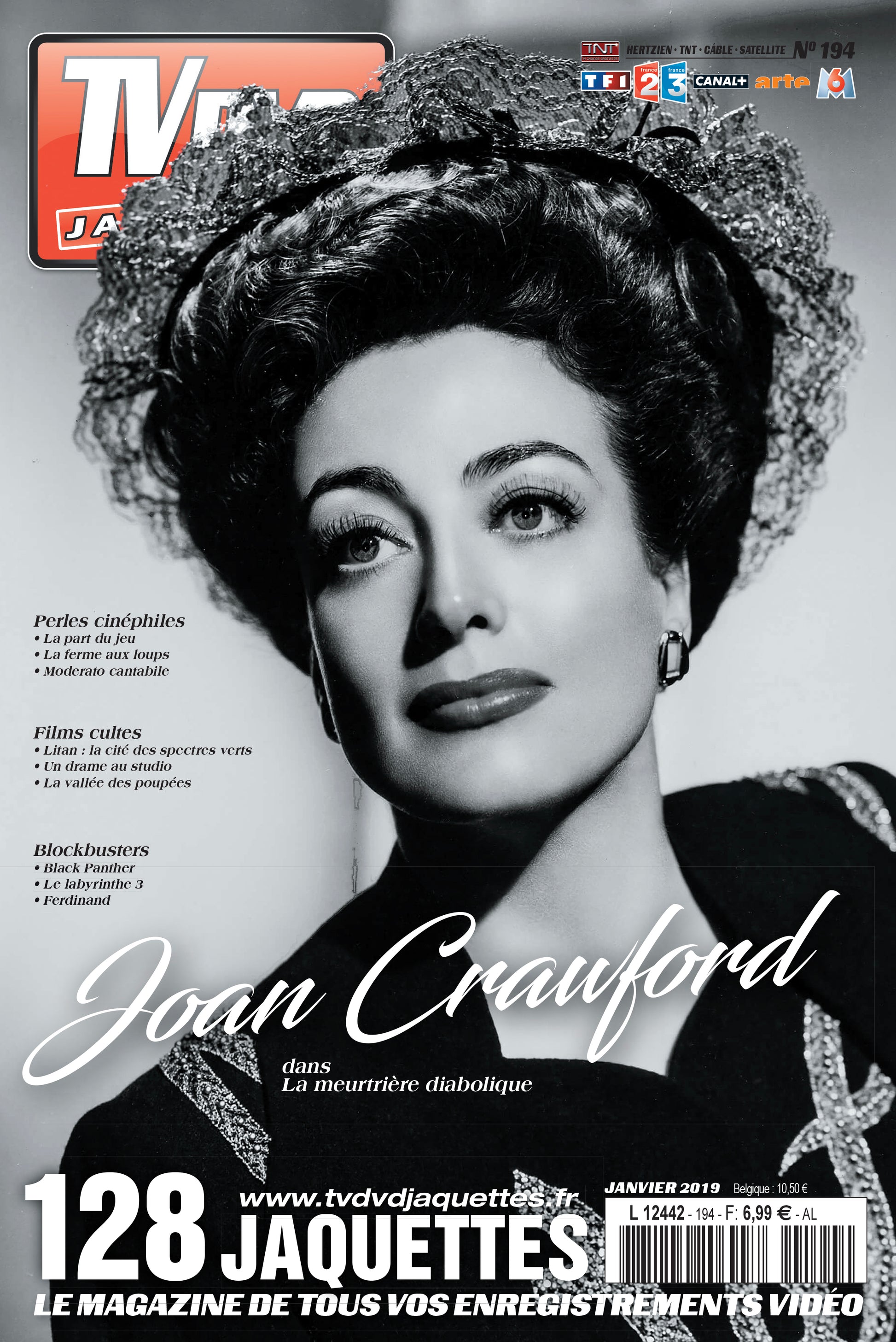 Découvrez TV DVD Jaquettes N°194 : sélection exclusive de jaquettes pour votre vidéothèque. Films récents, classiques et raretés à imprimer.