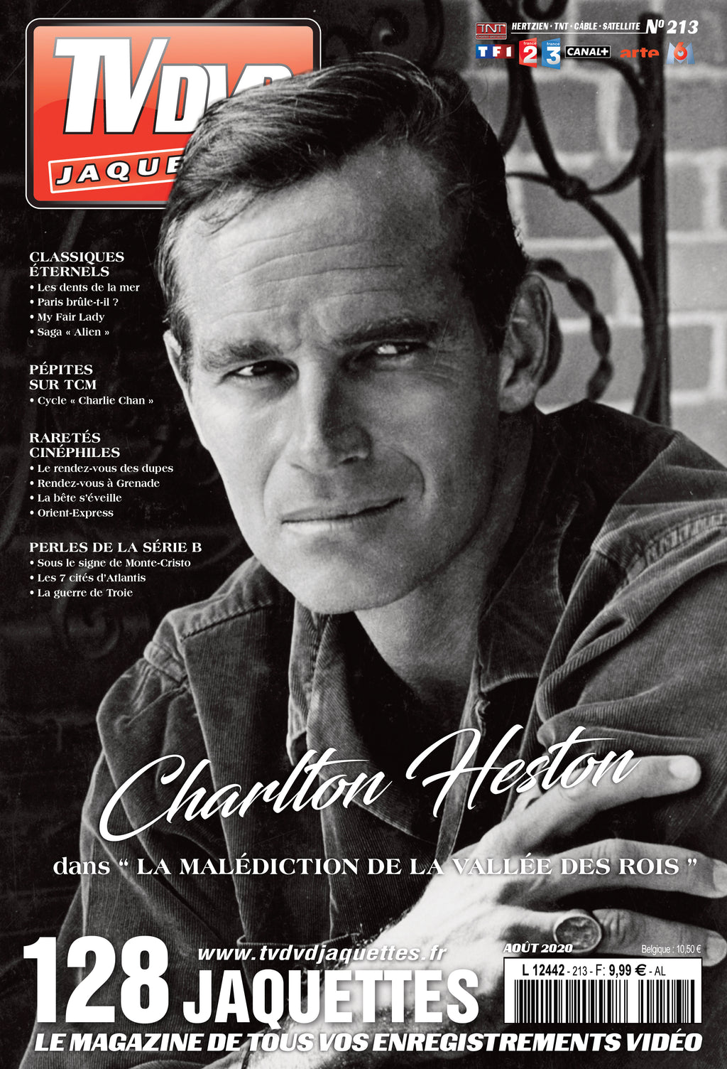 Découvrez TV DVD Jaquette N°213 : sélection exclusive de jaquettes pour cinéphiles et collectionneurs. Films récents, classiques et raretés à imprimer.