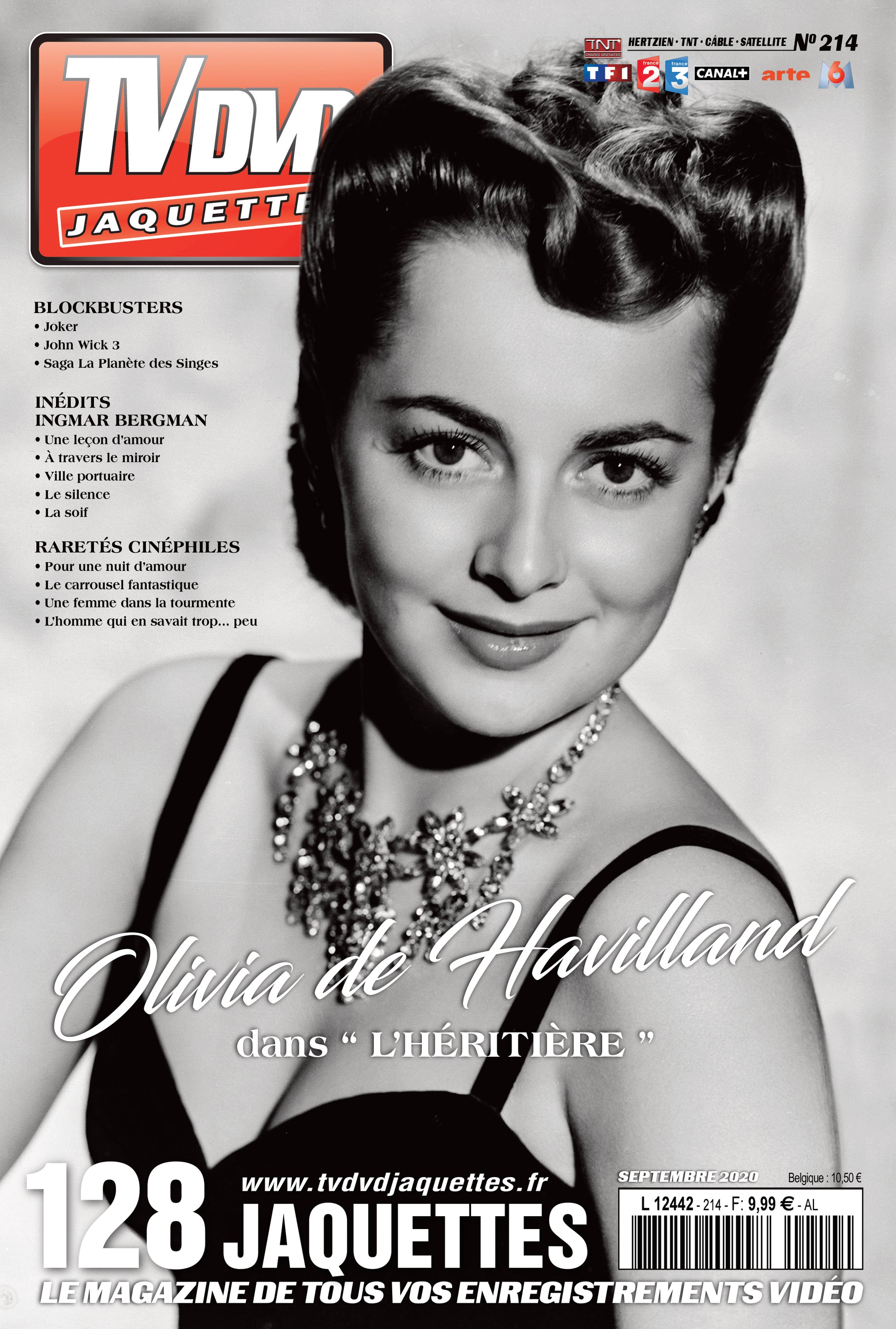Découvrez TV DVD Jaquette N°214 : sélection exclusive de jaquettes pour cinéphiles et collectionneurs. Films récents, classiques et raretés à imprimer.