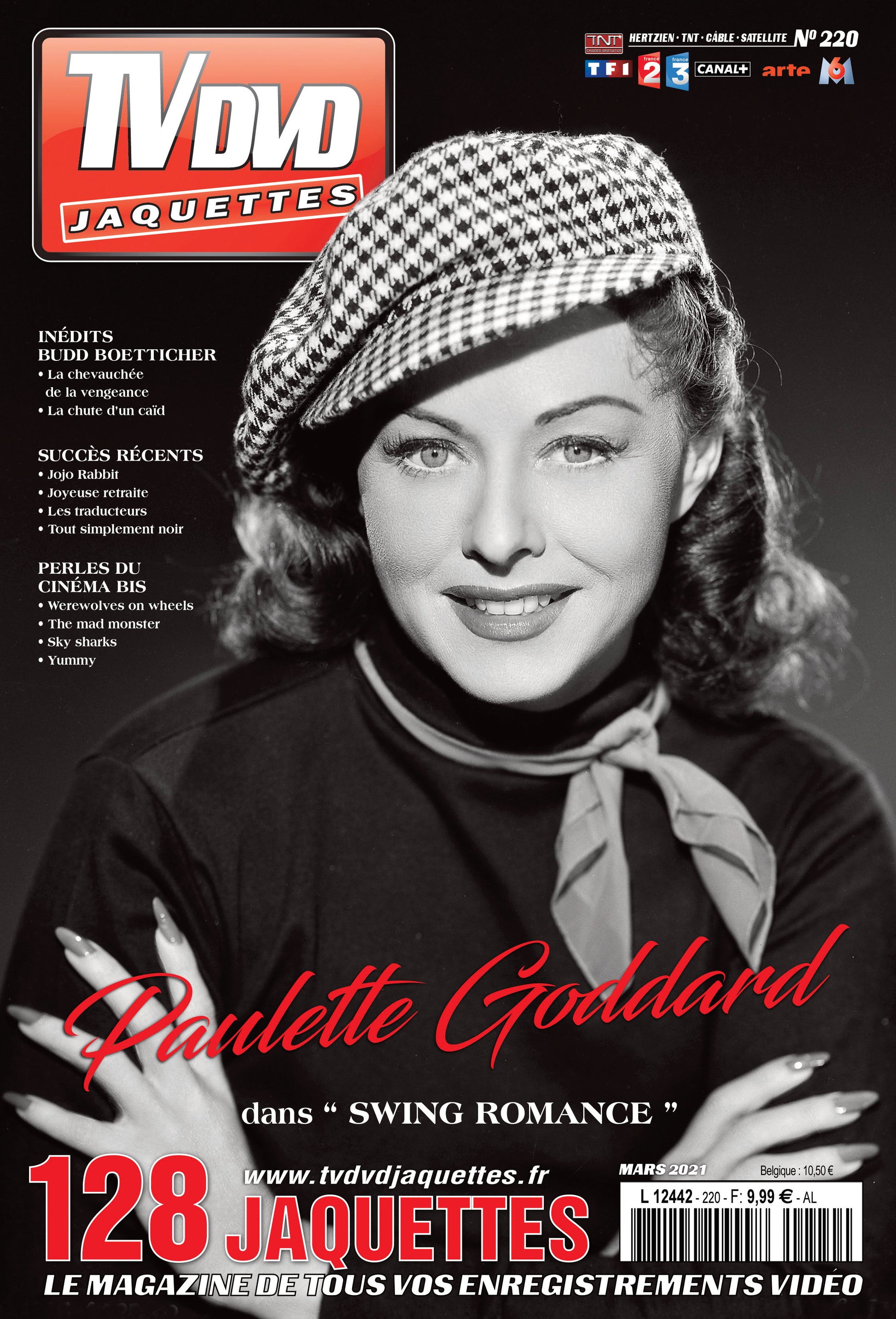 Découvrez TV DVD Jaquette N°220 : sélection exclusive de jaquettes pour cinéphiles et collectionneurs. Films récents, classiques et raretés à imprimer.