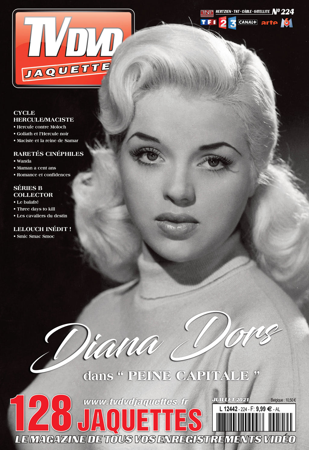 Découvrez TV DVD Jaquette N°224 : sélection exclusive de jaquettes pour cinéphiles et collectionneurs. Films récents, classiques et raretés à imprimer.