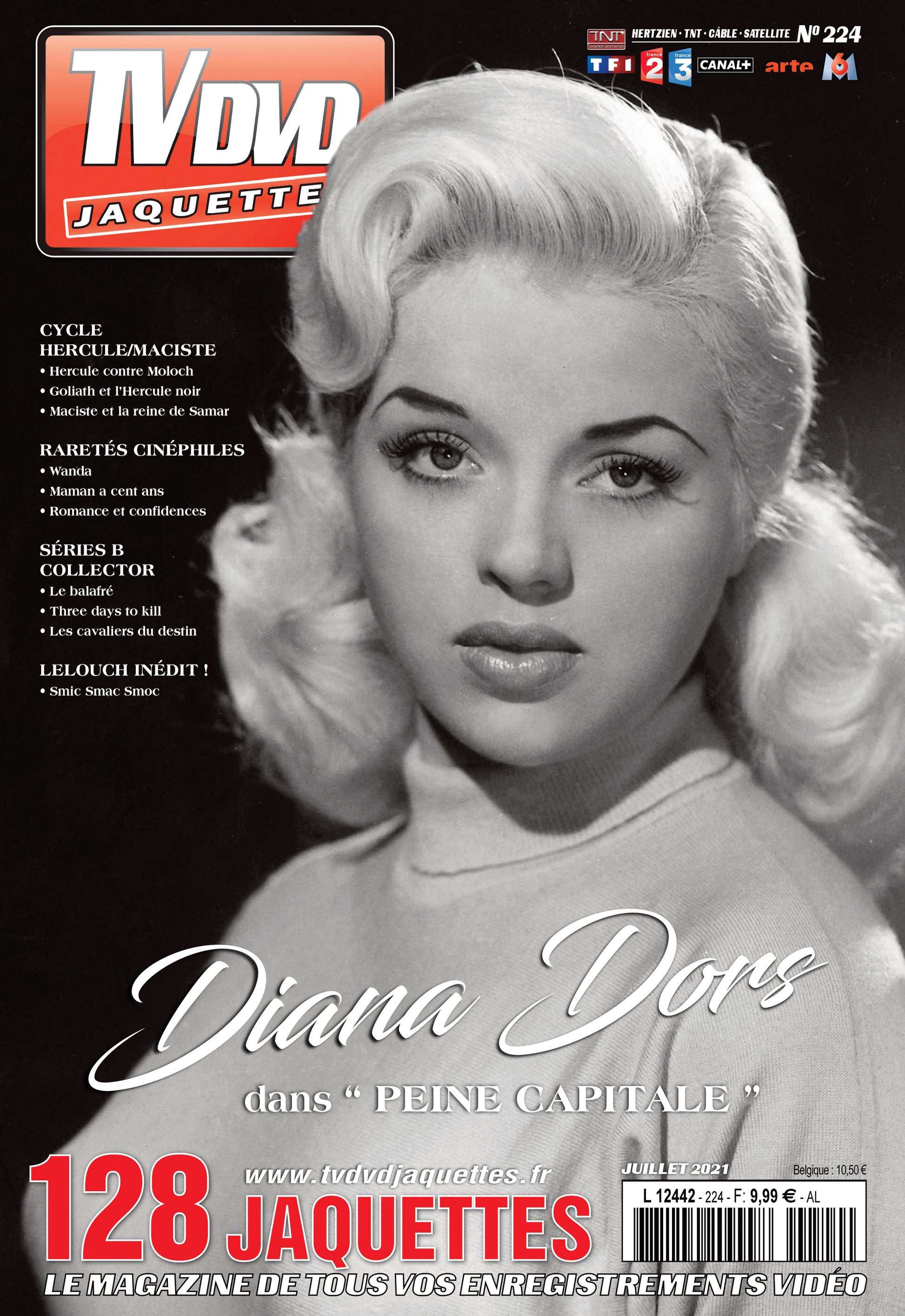 Découvrez TV DVD Jaquette N°224 : sélection exclusive de jaquettes pour cinéphiles et collectionneurs. Films récents, classiques et raretés à imprimer.