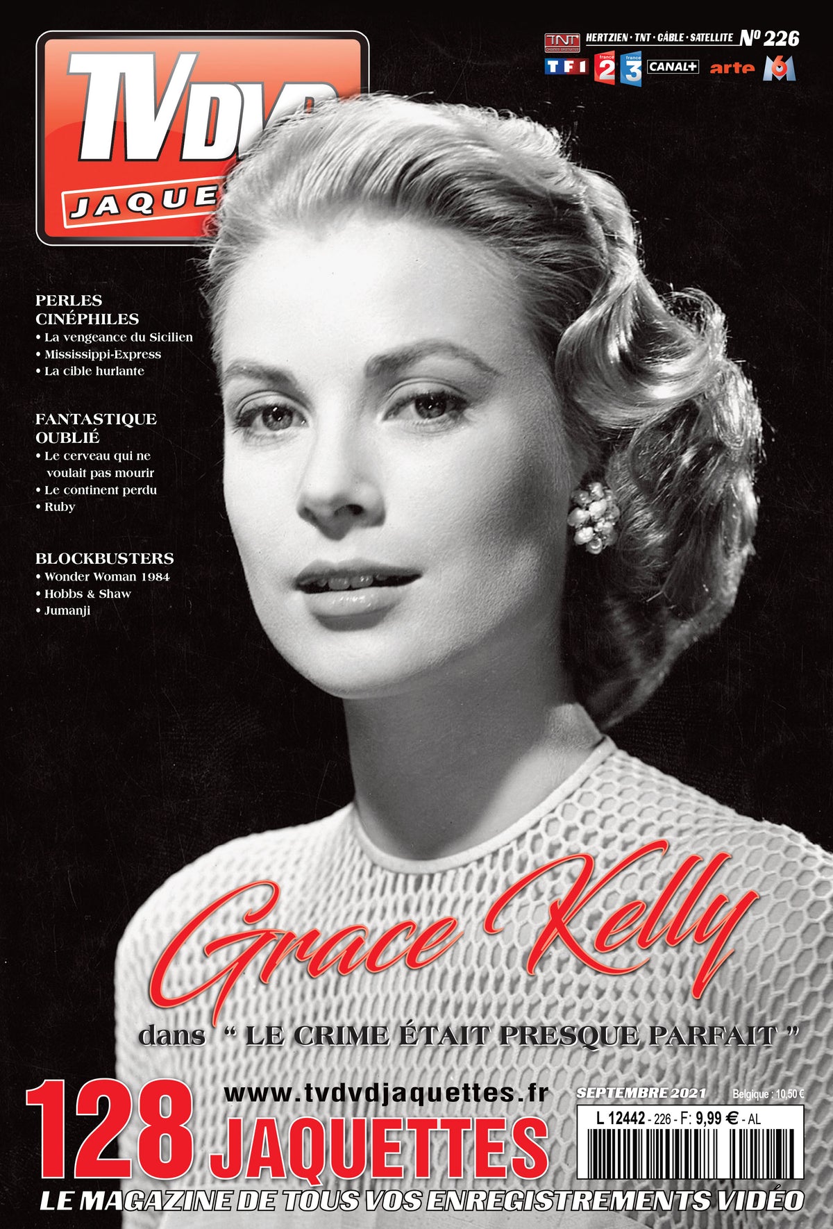 Découvrez TV DVD Jaquette N°226 : sélection exclusive de jaquettes pour films récents, classiques et raretés. Personnalisez votre vidéothèque avec style.