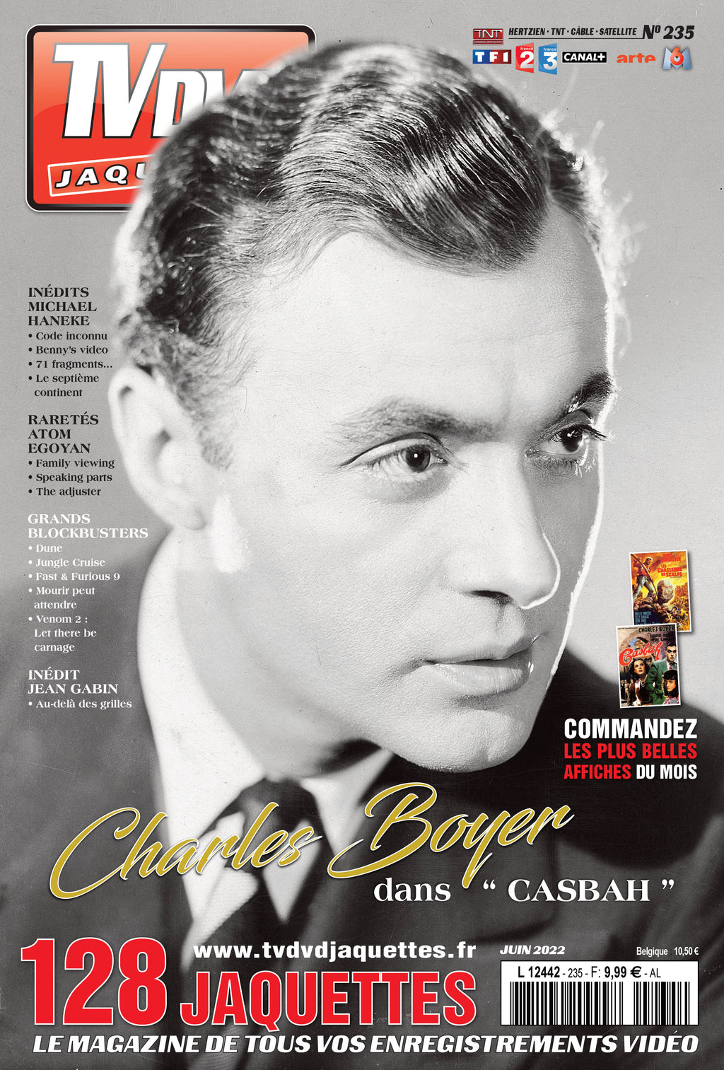 Découvrez TV DVD Jaquette N°235 : sélection de jaquettes pour films, classiques et raretés. Personnalisez votre vidéothèque avec style.