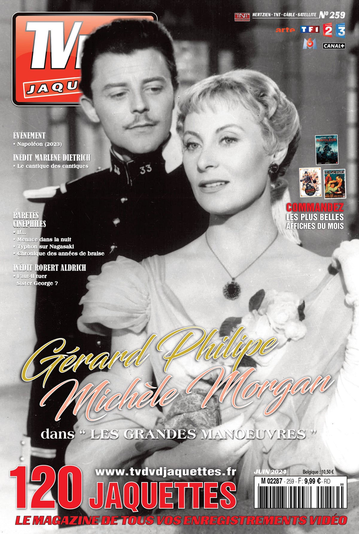 Découvrez TV DVD Jaquette N°259 : sélection de jaquettes pour films, classiques et raretés. Personnalisez votre vidéothèque avec style.