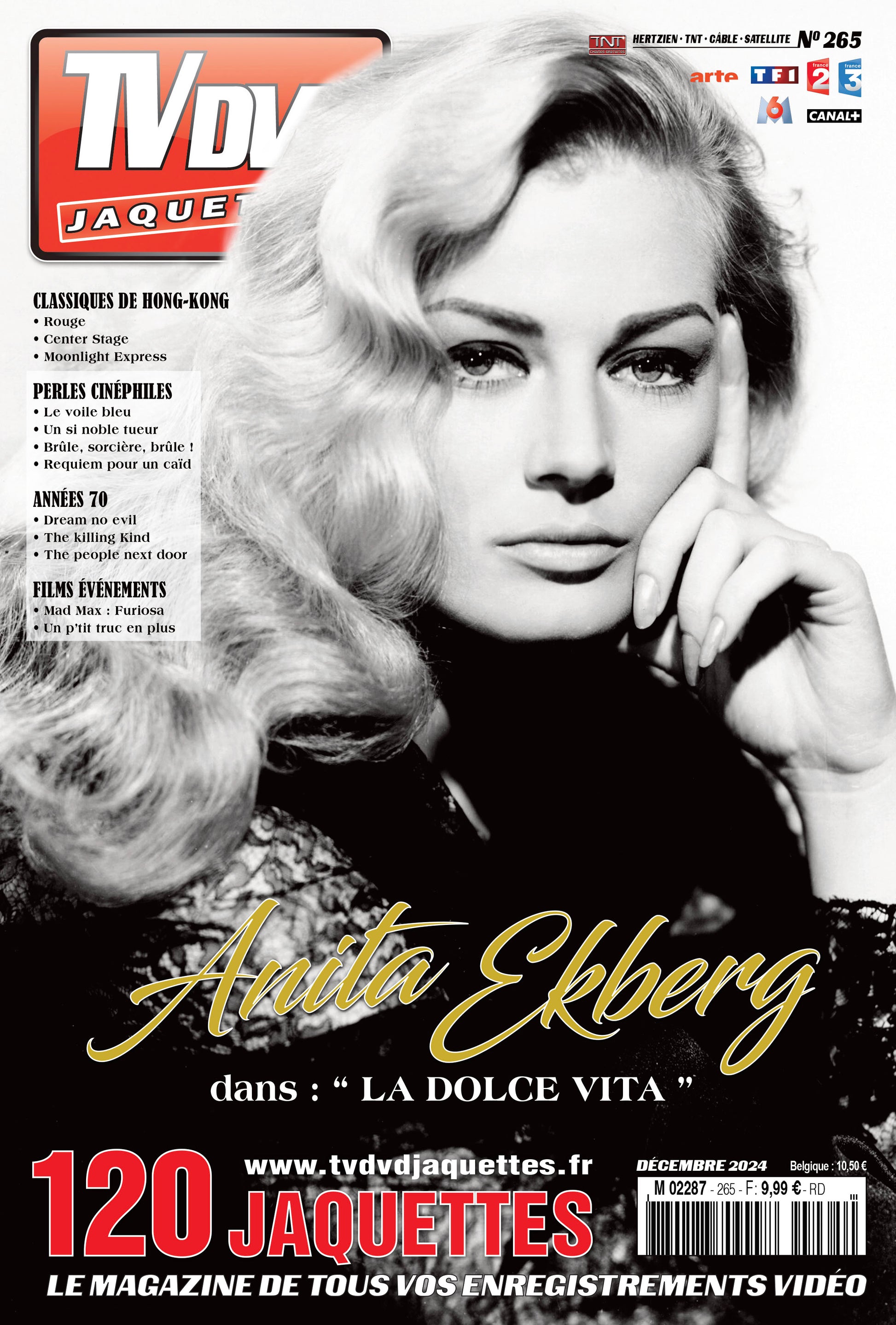 Découvrez TV DVD Jaquette N°265 : sélection de jaquettes pour films, classiques et raretés. Personnalisez votre vidéothèque avec style.