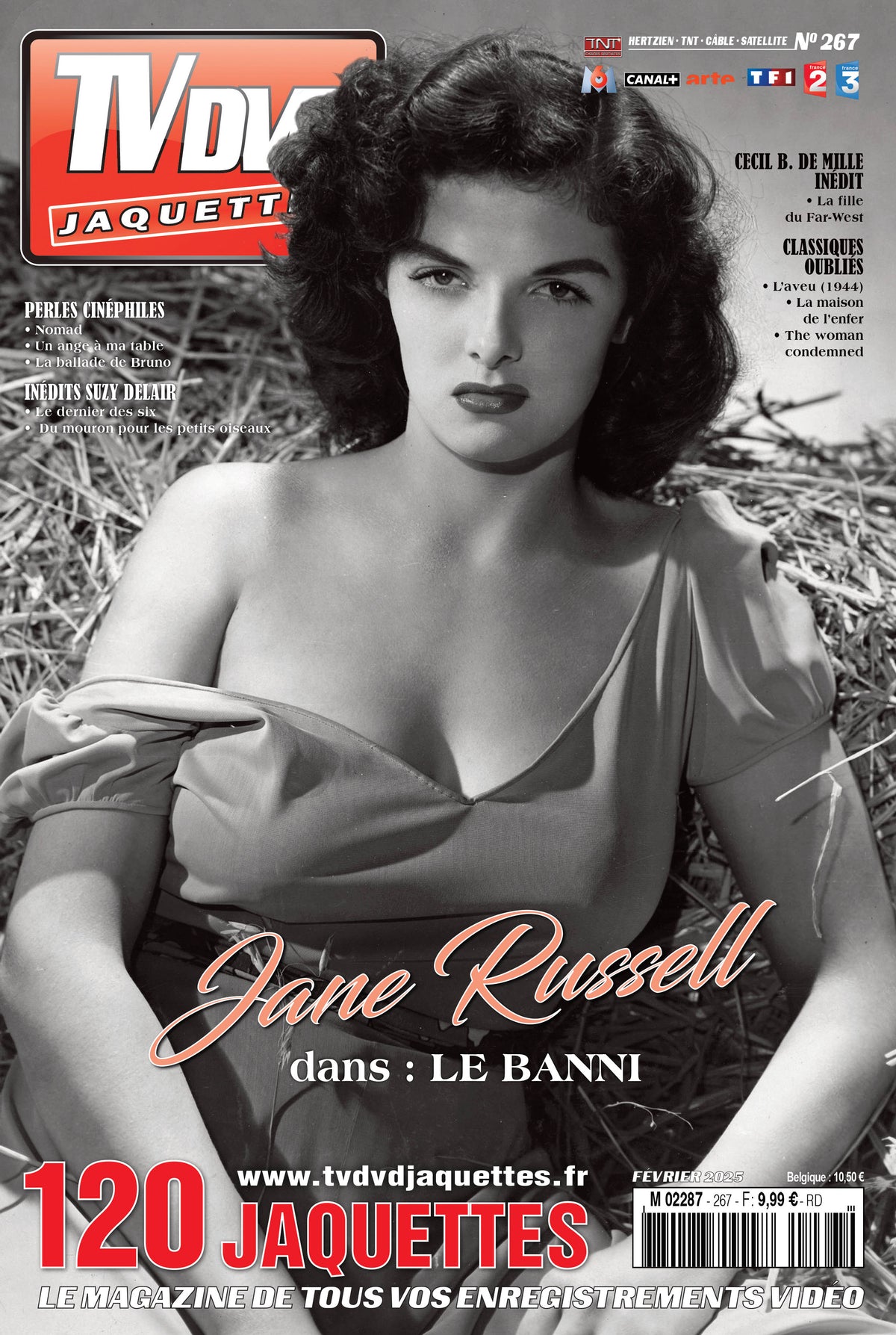 Découvrez TV DVD Jaquette N°267 : sélection exclusive de jaquettes pour films, classiques et raretés. Personnalisez votre vidéothèque avec style.