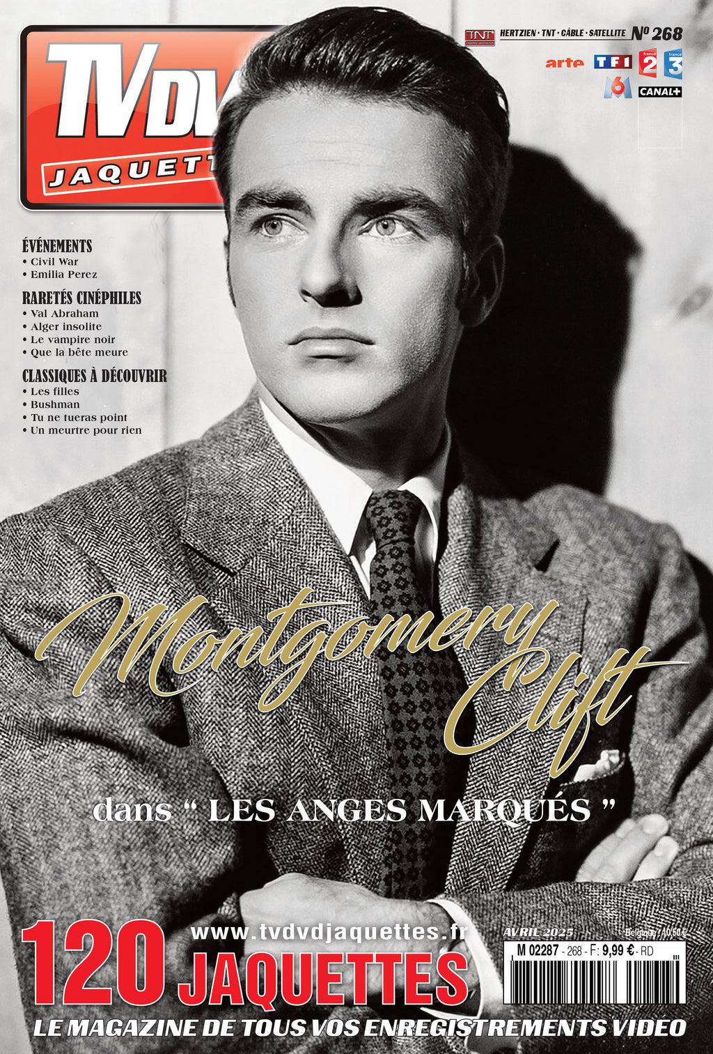 Découvrez TV DVD Jaquette N°268 : sélection exclusive de jaquettes pour films, classiques et raretés. Personnalisez votre vidéothèque avec style.