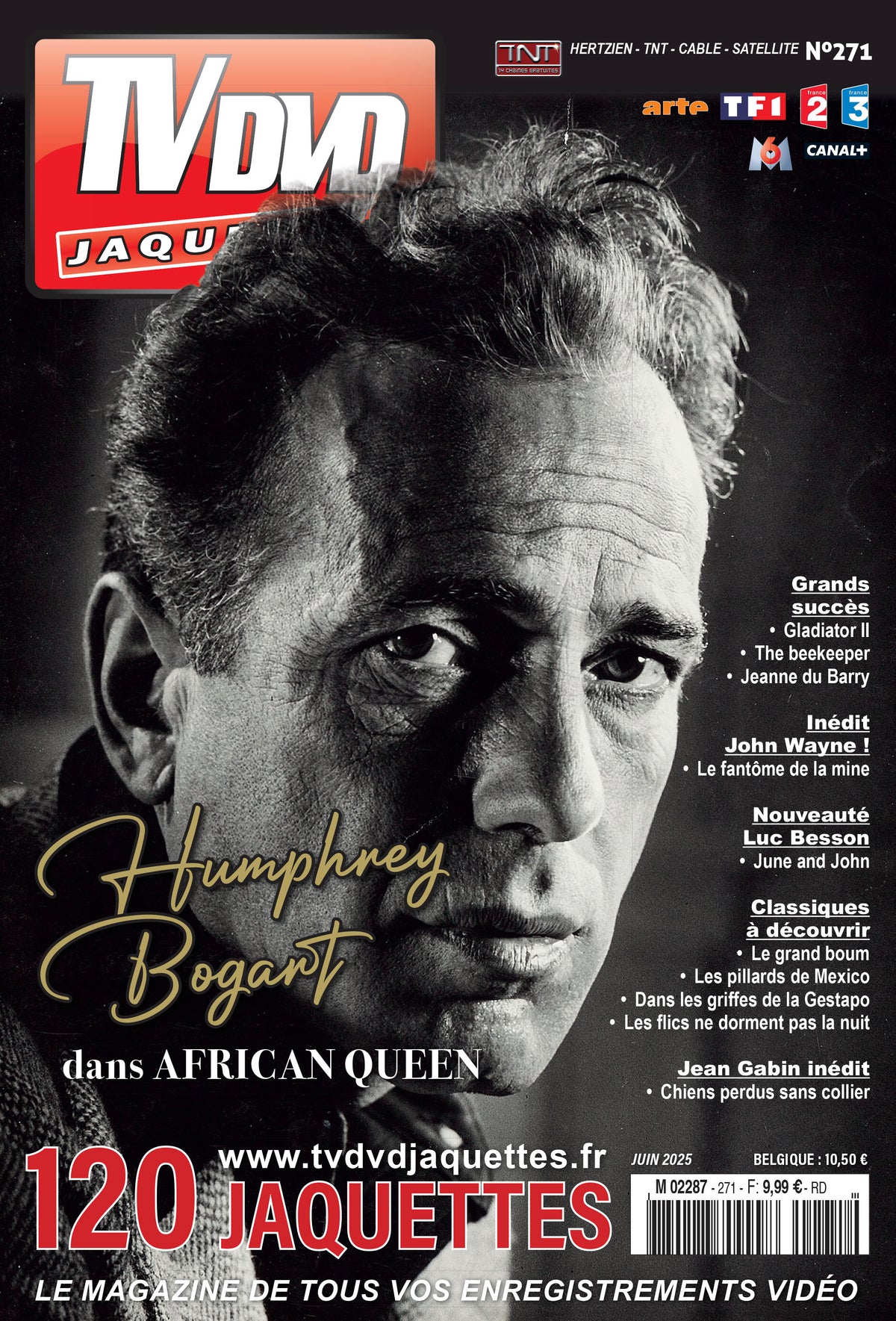 TV DVD Jaquettes n°271 : jaquettes exclusives pour cinéphiles et collectionneurs. Films récents, classiques et rarités à imprimer.